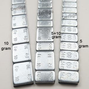 Poids d'équilibrage adhésifs pour pneus de voiture et moto, 5 grammes, 10 grammes, en fer (Fe) - Product Image 2