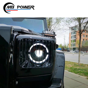 Classe G W463 tête lumières pour classe G W463 G500 G550 G55 G63 l'ancien au nouveau lampes frontales 2008-2018y argent - Product Image 5