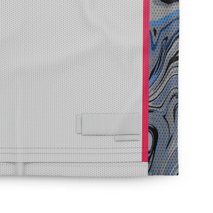 Maillot de basketball Healy 100 % polyester, débardeur en maille sublimée, col en V, sans manches, respirant, coupe athlétique, toutes saisons - Product Image 5