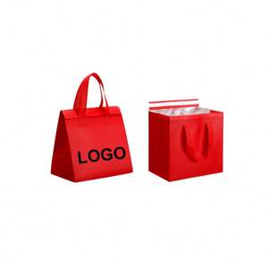 Sac isotherme multifonctionnel pliable en aluminium sur mesure, grand format, pour courses et livraison de repas, avec fonction de maintien au chaud et de refroidissement - Product Image 1