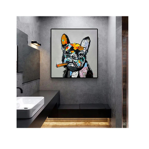 Chien toile <span class=keywords><strong>peinture</strong></span> à l'huile 100% peint à la main animal <span class=keywords><strong>art</strong></span> <span class=keywords><strong>peinture</strong></span> à l'huile pour décor de chambre et décoration de la maison <span class=keywords><strong>peinture</strong></span> - Product Image 1