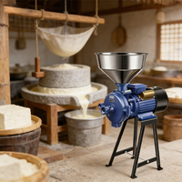 Mini moulin à grains domestique 3500W 220V 60kg/h, moulin multifonctionnel humide/sec avec garantie d'un an pour une utilisation en cuisine