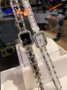 Reloj de Lujo para Mujer de Alta Calidad - Movimiento de Cuarzo, Detalles de Diamantes, Calendario Resistente al Agua, Correa de Acero Inoxidable - Product Image 3