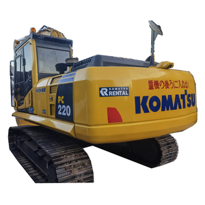Excavadora usada Komatsu de 22 toneladas con gran descuento, excavadora de 22 toneladas, ideal para equipos de minería y movimiento de tierras, en stock - Product Image 1