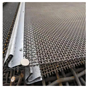 Maille de tamis vibrante en acier à ressort 65Mn, tissée ondulée, haute résistance, pour le criblage de roches, de pierres et de <span class=keywords><strong>sable</strong></span> dans l'exploitation minière - Product Image 3