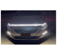 Capot de Phare Avant de Voiture Bande LED Diurne pour Renault Koleos Captur Kadjar Fluence Talisman Scenic Sandero Duster Megane Clio