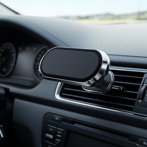 Support magnétique pour téléphone de voiture, fixation sur grille d'aération, aimant puissant, support universel pour smartphone, clip pour tableau de bord - Product Image 2