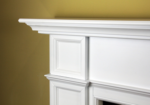 <span class=keywords><strong>Chimenea</strong></span> Moderna Blanca de MDF, <span class=keywords><strong>Revestimiento</strong></span> de <span class=keywords><strong>Chimenea</strong></span> Independiente Pintado de Primera Calidad para Inserto de <span class=keywords><strong>Chimenea</strong></span> Eléctrica - Product Image 5