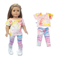 Jouets Songshan en gros, vêtements personnalisés pas chers, robes et pantalons pour poupées de 18 pouces, accessoires de poupées de haute qualité, très demandés.