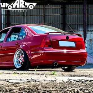 Spoiler Trasero para Maletero Haosheng de Plástico ABS con Apariencia de Fibra de Carbono Estilo <span class=keywords><strong>GLI</strong></span> para Volkswagen VW <span class=keywords><strong>Bora</strong></span> A4 1J 2001-2005 - Product Image 3