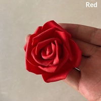 Cabeza de Rosa Artificial, 5 Capas, Flores Secas, 6-7 cm de Diámetro, Bola de Flores Artificiales, Modelo Chino A-26, Venta al por Mayor