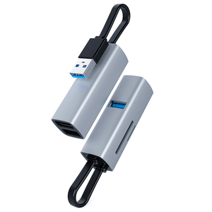 Nhà máy trực tiếp cung cấp Nhôm Bạc <span class=keywords><strong>3</strong></span> cổng <span class=keywords><strong>USB</strong></span> C <span class=keywords><strong>3</strong></span>.0 + 2.0 <span class=keywords><strong>HUB</strong></span> cho <span class=keywords><strong>Mac</strong></span> PC - Product Image 6