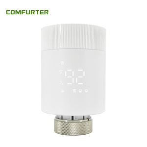 Installation facile Tuya Wifi Zigbee Control Room App Control Room Thermostatique Smart Radiator Valve TRV Heating <span class=keywords><strong>Thermostat</strong></span> - Product Image 1