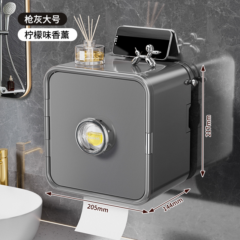 Large - Gunmetal Ash [with fragrance]