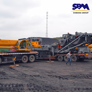 Installation de concassage et de criblage mobile portable de 100 à 150 t/h pour minerai de fer, carrière, pierre, concasseur à mâchoires, à percussion, à cône et à marteaux sur roues - Product Image 6