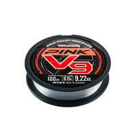 0.6 #-7.0 # Super fort lisse Fluorocarbone matériel de pêche en carbone filé ligne de pêche