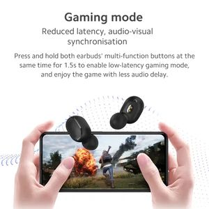 Versión global para <span class=keywords><strong>xiaomi</strong></span> Redmi <span class=keywords><strong>Buds</strong></span> <span class=keywords><strong>Essential</strong></span> Ture Auriculares inalámbricos 18h Duración de la batería Auriculares Reducción de ruido Auricular - Product Image 2