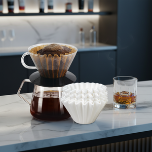 Filtro de Café Redondo Desechable de Madera <span class=keywords><strong>KAIKE</strong></span> para Uso Comercial, Cesta Original para Café de Goteo Estilo Americano - Product Image 3