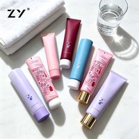 Tube souple vide de 100 g, flacon de 200 ml, contenant cosmétique pour gel nettoyant visage, crème contour des yeux et masques faciaux