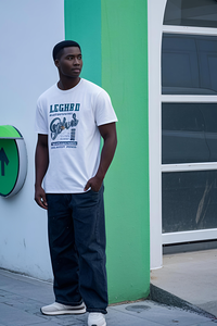 יציקת נשים ישירה הצוואר חולצת פוליאסטר t חולצת בלוק עיצוב מודגש מראה אופנה אופנה קדימה חולצה - Product Image 4