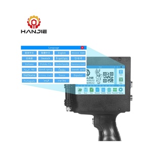 Hanjie Lager Font 5cm Pistola de impresora de chorro de mano <span class=keywords><strong>para</strong></span> Logo Texto Número de serie Fecha - Product Image 3