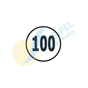ใหม่ดิสก์จำกัดความเร็ว100กม./ชม - Product Image 1