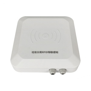 Lecteur d'antenne RFID UHF intégré Vanch, lecteur fixe en plastique 860-960 MHz pour le suivi du tri des déchets, communication Wi-Fi - Product Image 1