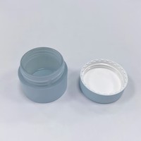 Pot en plastique cosmétique pour emballage de crème pour le corps pot de crème pot de petg avec cuillère