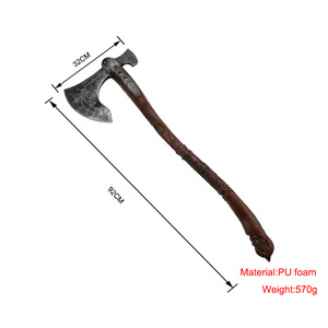 Cosplay yakışıklı hayalet balta Prop silah rol yapma oyunu tanrı savaş balta hayalet balta PU silah modeli oyuncak Prop - Product Image 5