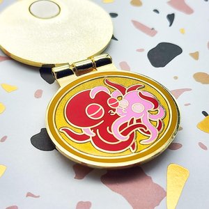 <strong>Cookies</strong> <strong>Jar</strong> Hard Enamel Hinged Lapel Pin Badge Custom Zinc Alloy Enamel Pin With Hinge Badge Metal Crafts for Christmas Gift - Product Image 6