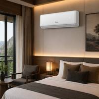 DGWG2-ACDC-12K 12000BTU Sistem AC Split Tipe Hybrid AC/DC Tenaga Surya untuk Rumah Off-Grid Hemat Energi