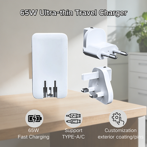 Cargador GaN de 65 W que ahorra espacio, carga rápida para dispositivos - Product Image 2