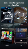 CP-308 Carplay Android 11 Boîte HD sortie approprié pour VW Audi Toyota universel voiture 3 dans 1 disque dur android TV Box
