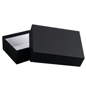 Eco friendly products 2024 digital printing small recyclable lid and base box high-end custom jewelry paper boxes
