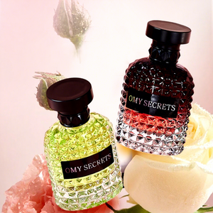 Profumo Spray da Donna Lussuoso Stile Arabo a Lunga Durata Rosa in Flacone di Vetro 50ml Formato Standard Legno Floreale Segreto - Product Image 2