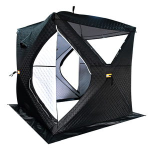 Tienda <span class=keywords><strong>de</strong></span> Campaña Portátil para 3-4 Personas, Tipo Sauna para las Cuatro Estaciones, Una Habitación, Doble Capa, Impermeable, Resistente al Viento, Grande, Automática, para Camping y Pesca - Product Image 1