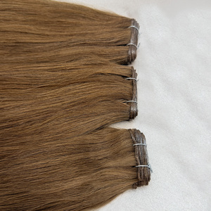 ผมต่อแบบพรีเมียม ดับเบิ้ลดรอว์น แท้จากยุโรป คุณภาพสูง ขายส่ง แบบเทป Genius Weft จากโรงงาน Plucharm - Product Image 5