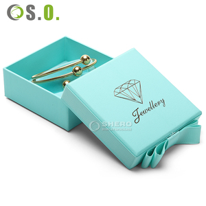 Joyero de papel Color verde para pendientes Pulseras Collares Anillos Contenedor de almacenamiento Premium - Product Image 1