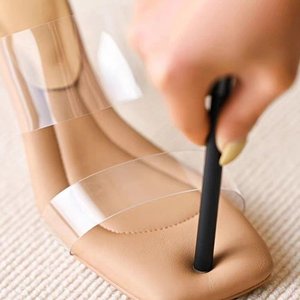 Semelle souple d'été <span class=keywords><strong>Transparent</strong></span> Confortable Mode Cristal <span class=keywords><strong>Talon</strong></span> épais Sandales pour femmes 65132 - Product Image 1