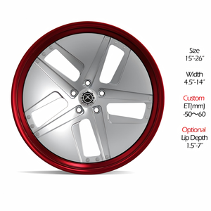 Rines de Disco Profundos de Aleación de Aluminio Forjado Personalizados X30, Aptos para Rolls <span class=keywords><strong>Royce</strong></span> 5x114.3 PCD 30mm/40mm de Alto Rendimiento - Product Image 1