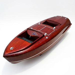 BABY BOOTLEGGER - Maqueta de Barco Náutico Europeo de Madera Hecha a Mano, Regalo Empresarial - Product Image 1