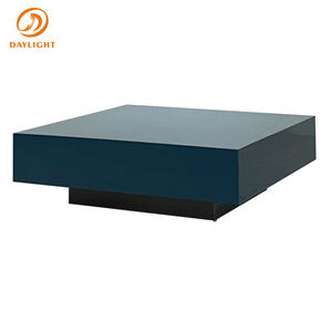 Mesa de <span class=keywords><strong>Centro</strong></span> Moderna de Madera, Muebles de Sala de Estar de Lujo, Diseño de Mesa Auxiliar para el Hogar, Muebles de Villa, Superficie Pulida, Precio - Product Image 6