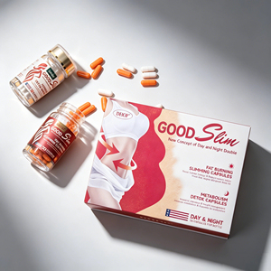 Ensemble de soutien minceur Marque privée Capsules détox Jour et Nuit OEM Personnalisé Soutien Métabolique Fournisseur Professionnel Marque Blanche GMP - Product Image 1
