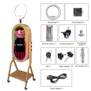Cabina de Fotos DSLR de Madera con Pantalla Táctil LCD, Compatible con Bodas y Fiestas, Disponible en Almacén de la UE - Product Image 4