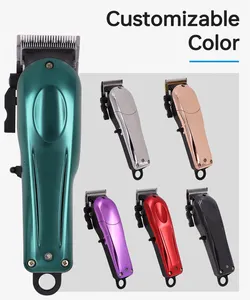 2024 New Design Rechargeable Hair Clipper Cordless Electric Hair Trimmer Professional Barber Hair Clipper