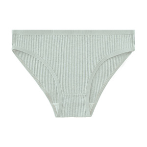 Slip da Donna in Cotone Tinta Unita a Vita Media, Invisibili, in Maglia, Taglie XS/S/M/L/<span class=keywords><strong>XL</strong></span> - Product Image 6
