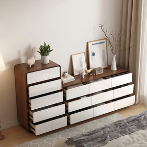 Cómoda Moderna <span class=keywords><strong>de</strong></span> Madera con 9 Cajones para Dormitorio o Sala <span class=keywords><strong>de</strong></span> Estar - Product Image 5