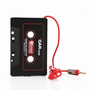 자동차 카세트 테이프 어댑터 3.5mm 자동차 AUX 오디오 테이프 카세트 컨버터 전화 자동차 CD 플레이어 MP3/4