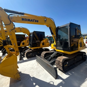 Miniexcavadora Komatsu PC70 Usada, Excavadora Hidráulica de 6.5 Toneladas, Motor, Bomba y Válvulas Originales de Japón, Máquina de Construcción - Product Image 1