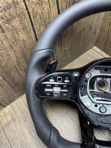 Pour <span class=keywords><strong>Mercedes</strong></span> Benz AMG <span class=keywords><strong>Volant</strong></span> W176 W205 W212 W222 W463 W464 W205 W44 W204 W218 E63 <span class=keywords><strong>Volant</strong></span> de sport - Product Image 4